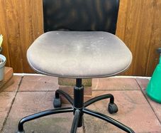 Height Adjustable Chair With Wheels