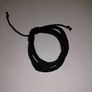 Handmade Black Bracelet Natural Leather from Nepal Image 2