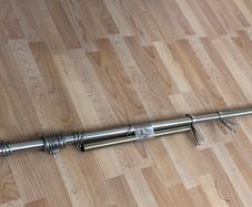 Curtain rail - chrome