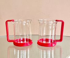 Vintage 90's Bodum Brazil Coffee Cups, Carsten Jorgensen design