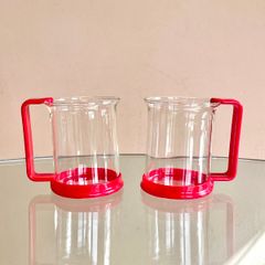Vintage 90's Bodum Brazil Coffee Cups, Carsten Jorgensen design