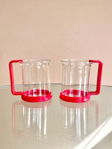 Vintage 90's Bodum Brazil Coffee Cups, Carsten Jorgensen design