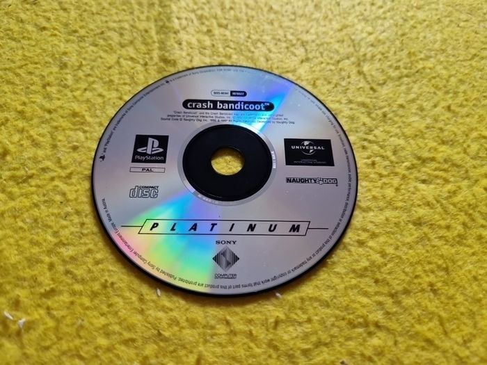 Crash Bandicoot PlayStation1 ps1 PlayStation2 ps2 games Original