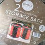 Set of x2 Christmas Storage Bags Image 5