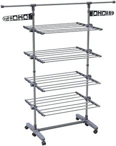 4 Tier Clothes Airer Drying Rack