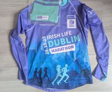 2025 Dublin Marathon Hat and Shirt