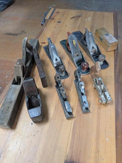 Old rare Swan neck mortice chisel