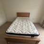 Solid Wood Bedframe & Memory Foam Mattress Image 3