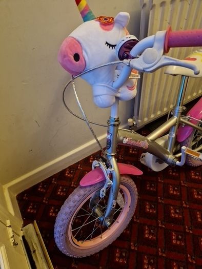 Kids unicorn bicycle