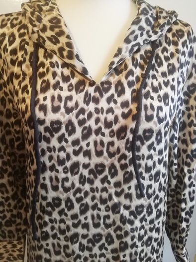Jovonna London Leopard Print Dress With Hood New With Tags CAN POST