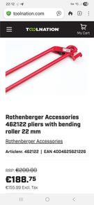 copper bending machine rothenberger
