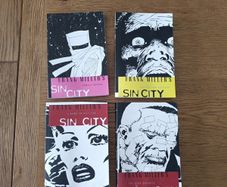 Sin City Graphic Novel Frank Miller Book 1,2,4,5 Dark Horse
