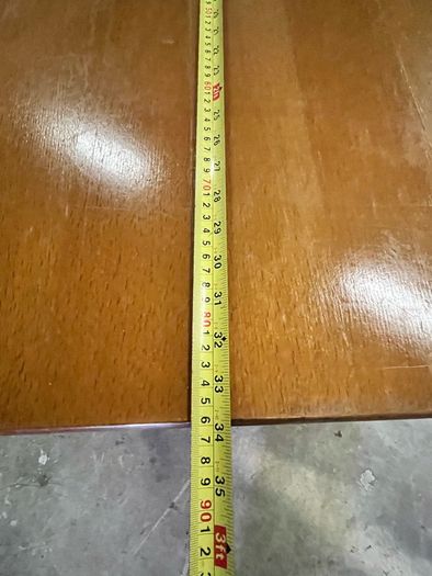 Compact wooden dining table - 2 available