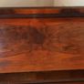 Vintage walnut veneer chest of drawers Image 3