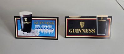 2 x Small Guinness card stands
