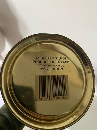 Vintage Baileys Metal Box