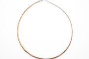 925 Sterling Silver Herringbone Chain Choker