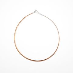 925 Sterling Silver Herringbone Chain Choker