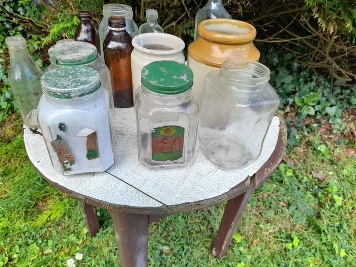 antique jar the lot