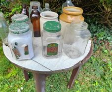 antique jar the lot