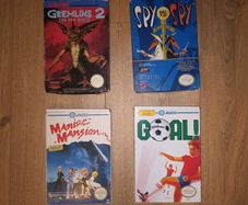 Nes boxed games complete