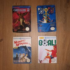 Nes boxed games complete