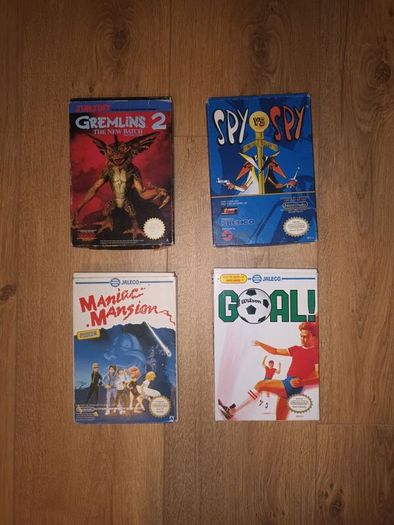 Nes boxed games complete