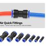 35Pieces Air Hose Pneumatic Connectors Image 7