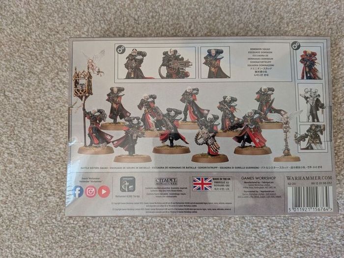 Warhammer Adepta Sororitas Battle Sisters Squad