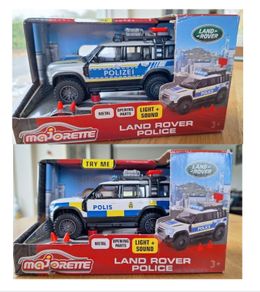 Majorette Land Rover Toy Police Cars