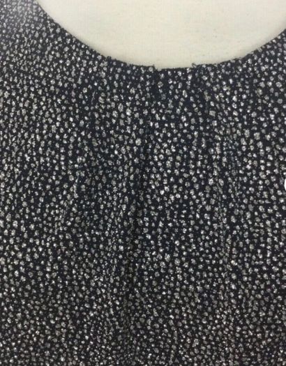 Billie & Blossom Ladies Navy Blue & Silver SPARKLY Top Uk 12 Petite includes postage