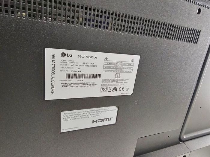 LG 55' Smart Tv