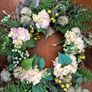 4 Artificial Door Wreaths Image 4