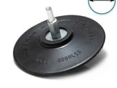 Glass Polish 12735 Rigid Hook and Loop Backing Pad with drill attachment | 115 mm