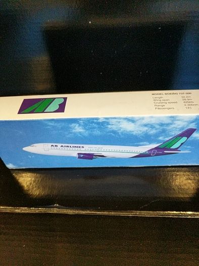 AB Airlines Boeing 737-300 Model
