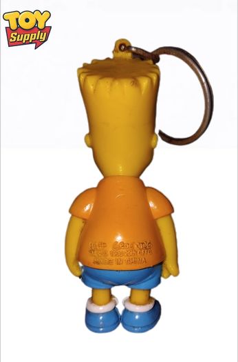 Bart Simpson 1990 Keychain
