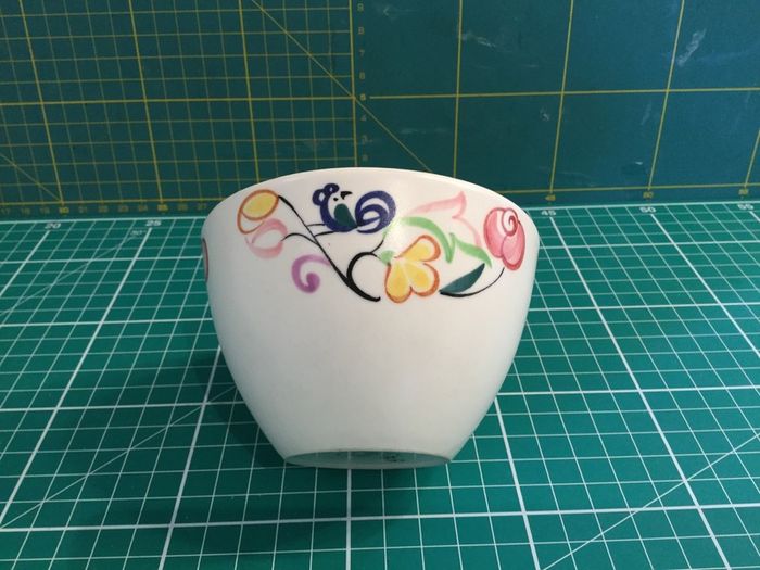 Vintage 1950s Poole Pottery Sugar Bowl