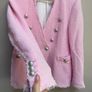 zara tweed blazer Image 3