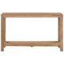 Console Table 120x35x75 cm Solid Teak Wood Image 2