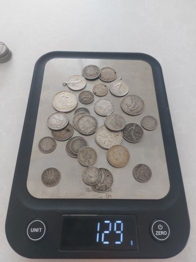 French silver 50 euro below scrap