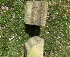 Carved stones