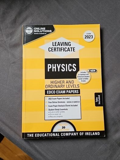 leaving cert physics papers