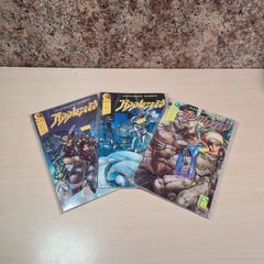 Appleseed manga comics bundle 4.1 4.3 4.4 Masamune Shirow Vintage 1990 Japanese