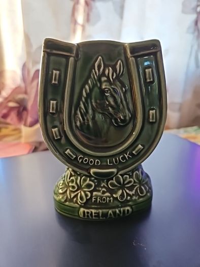 Vintage Irish Good Luck Pottery
