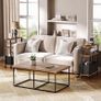 Slim Side Table with Charging Station, 3-Tier Narrow Side Table with Drawer, Skinny Bedside Table, End Table for Small Spaces, for Bedroom Image 8