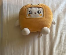 LankyBox Plush Toy Yellow Boxy Character Stuffed Animal