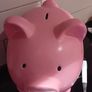 Giant piggy bank money saving tin Image 3