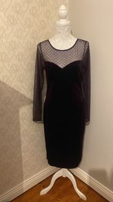 Dress New Oasis deep purple Velvet
