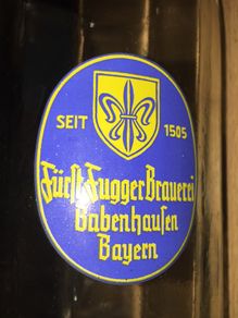 Tankard beer glass 1 L