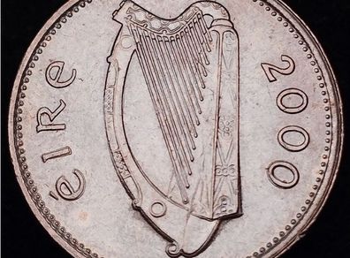 Ireland - 2000 - 10 Pence - Salmon - KM.29 - [2592]